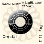 Swarovski Ring Bead (5139) 12.5mm - Clear Crystal