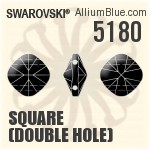 5180 - Square (Double Hole)