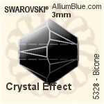 Swarovski Fine Rock Tube Bead (5951) 8mm - Colors & Effects
