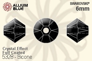 Swarovski Bicone Bead (5328) 6mm - Crystal Effect (Full Coated) - Haga Click en la Imagen para Cerrar