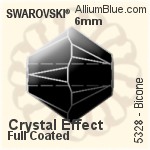 Swarovski Kaleidoscope Square Fancy Stone (4499) 10mm - Crystal Effect Unfoiled