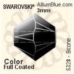 Swarovski Bicone Bead (5328) 3mm - Color (Full Coated)