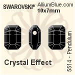 Swarovski Butterfly Bead (5754) 8mm - Clear Crystal