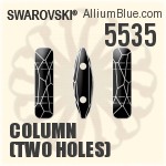 5535 - カラム（二つ穴）Column (Two Holes)