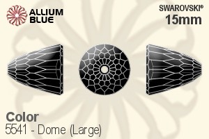 Swarovski Dome (Large) Bead (5541) 15mm - Color - Haga Click en la Imagen para Cerrar