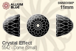 施华洛世奇 Dome (Small) 串珠 (5542) 11mm - 白色（半涂层）