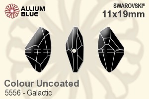 Swarovski Galactic Bead (5556) 11x19mm - Colour (Uncoated)