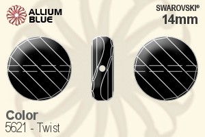 施華洛世奇 Twist 串珠 (5621) 14mm - 顏色 - 關閉視窗 >> 可點擊圖片