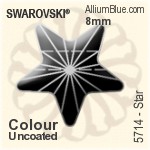 Swarovski Star Bead (5714) 8mm - Crystal Effect