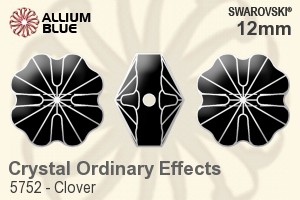 Swarovski Clover Bead (5752) 12mm - Crystal Effect