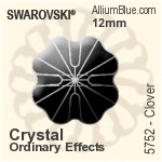 施华洛世奇 Crystal Globe 串珠 (5028/4) 10mm - 白色（半涂层）