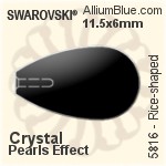 Swarovski XILION Chaton (1028) PP9 - Color With Platinum Foiling