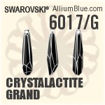 6017/G - Crystalactite Grand (Partly Frosted)