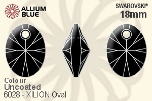 Swarovski XILION Oval Pendant (6028) 18mm - Color