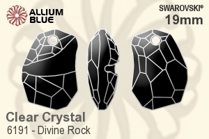 Swarovski Divine Rock Pendant (6191) 19mm - Clear Crystal