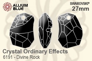 Swarovski Divine Rock Pendant (6191) 27mm - Crystal (Ordinary Effects)