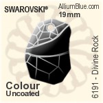 Swarovski Divine Rock Pendant (6191) 48mm - Colour (Uncoated)
