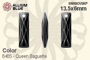 Swarovski Queen Baguette Pendant (6465) 13.5x6mm - Color