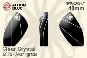 Swarovski Avant-grade Pendant (6620) 40mm - Clear Crystal - Haga Click en la Imagen para Cerrar
