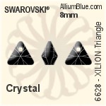 スワロフスキー XILION Triangle ペンダント (6628) 16mm - クリスタル