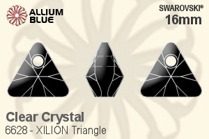 Swarovski XILION Triangle Pendant (6628) 16mm - Clear Crystal