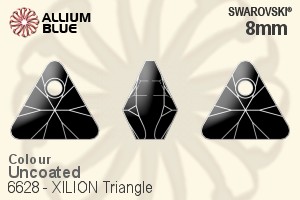 Swarovski XILION Triangle Pendant (6628) 8mm - Color - Click Image to Close