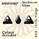 Swarovski XILION Triangle Pendant (6628) 16mm - Clear Crystal