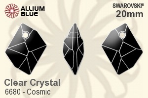 Swarovski Cosmic Pendant (6680) 20mm - Clear Crystal