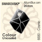 Swarovski Cosmic Pendant (6680) 14mm - Crystal Effect