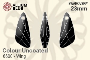 Swarovski Wing Pendant (6690) 23mm - Color - Click Image to Close
