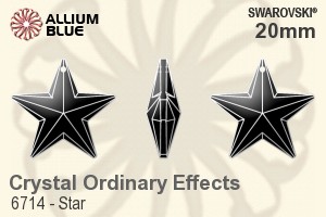 Swarovski Star Pendant (6714) 20mm - Crystal Effect - Haga Click en la Imagen para Cerrar