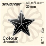 Swarovski Star Pendant (6714) 20mm - Color