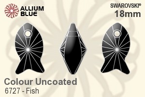 Swarovski Fish Pendant (6727) 18mm - Color