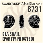 6731 - Sea Snail (Partly Frosted)