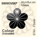 スワロフスキー Flower ペンダント (6744) 18mm - クリスタル