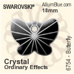 Swarovski Star Pendant (6714) 28mm - Crystal Effect