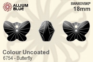 Swarovski Butterfly Pendant (6754) 18mm - Color