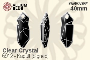 Swarovski Kaputt (Signed) Pendant (6912) 40mm - Clear Crystal
