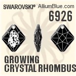 6926 - Growing Crystal Rhombus