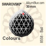 スワロフスキー STRASS Ball (8558) 30mm - カラー