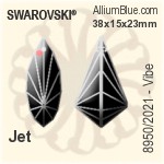 Swarovski STRASS Vibe (8950/2021) 89x35x50mm - Clear Crystal