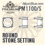 PM1100/S - Round Stone Setting