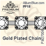 PREMIUM Round Cupchain (PM27004) PP18 - Silver Plated Chain