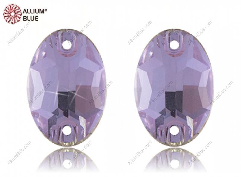 PREMIUM CRYSTAL Oval Sew-on Stone 18x13mm Crystal Vitrail Light F
