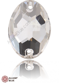 PREMIUM CRYSTAL Oval Sew-on Stone 14x10mm Crystal F