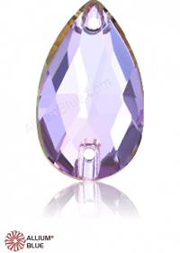 PREMIUM CRYSTAL Pear Sew-on Stone 18x11mm Crystal Vitrail Light F