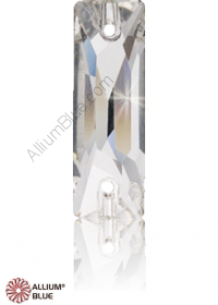 PREMIUM CRYSTAL Cosmic Baguette Sew-on Stone 18x6mm Crystal F
