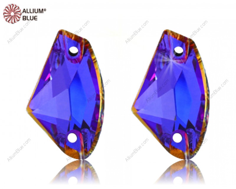 PREMIUM CRYSTAL Galactic Sew-on Stone 19x12mm Crystal Violet Blue F