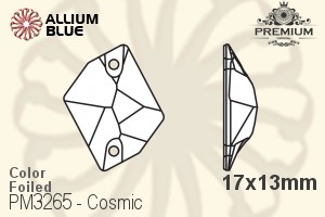 PREMIUM CRYSTAL Cosmic Sew-on Stone 17x13mm Light Peach F