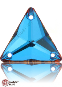 PREMIUM CRYSTAL Triangle Sew-on Stone 16mm Crystal Violet Blue F